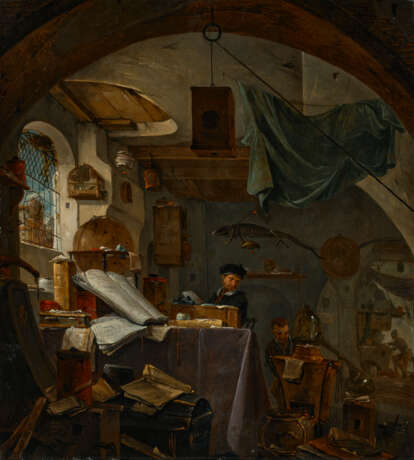 THOMAS WIJCK (BEVERWIJCK C. 1616-1677 HAARLEM) - Foto 1