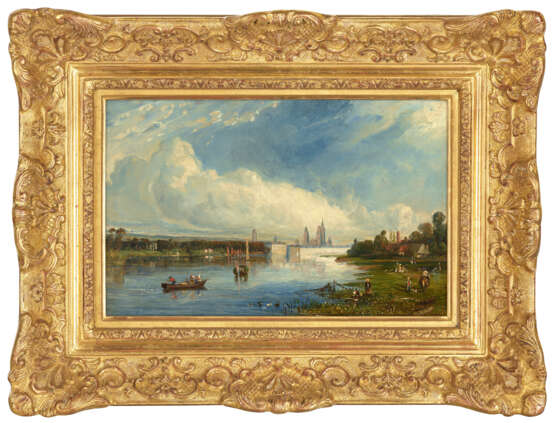 PAUL HUET (PARIS 1803-1869) - Foto 2