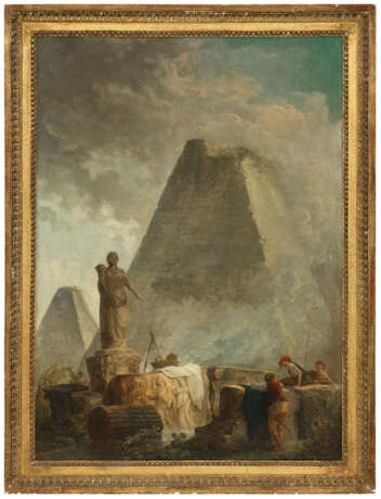 HUBERT ROBERT (PARIS 1733-1808) - Foto 2