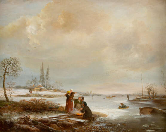 Andreas Schelfhout (1787-1870)-attributed - Foto 2