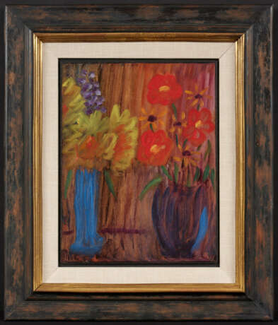 Alexej Jawlensky. Großes Stillleben: Blumenstillleben mit zwei Vasen - Foto 1