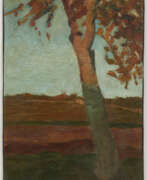Paula Modersohn-Becker. Paula Modersohn-Becker. Birke vor Herbstlandschaft