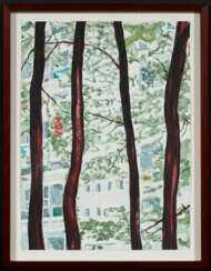 Peter Doig. Study for Concrete Cabin