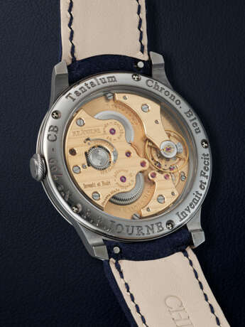 F.P. JOURNE, TANTALUM 'CHRONOMÈTRE BLEU' - Foto 3