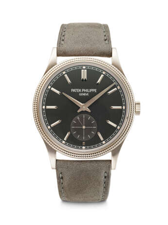 PATEK PHILIPPE, WHITE GOLD 'CALATRAVA', REF. 6119G-001 - фото 1