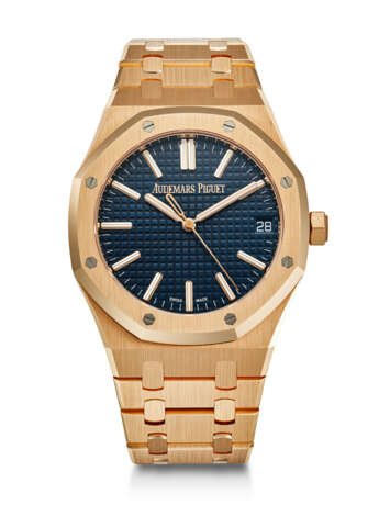AUDEMARS PIGUET, PINK GOLD 'ROYAL OAK', REF. 15510OR - Foto 1