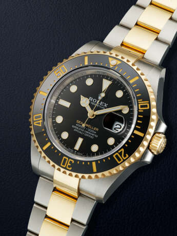 ROLEX, STAINLESS STEEL AND YELLOW GOLD ‘SEA-DWELLER’, REF. 126603 - фото 2