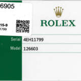 ROLEX, STAINLESS STEEL AND YELLOW GOLD ‘SEA-DWELLER’, REF. 126603 - фото 6