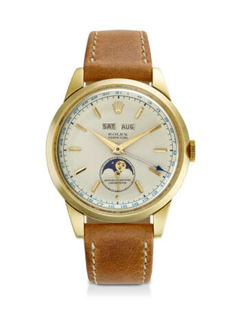 ROLEX, YELLOW GOLD 'PADELLONE', REF. 8171 - photo 1