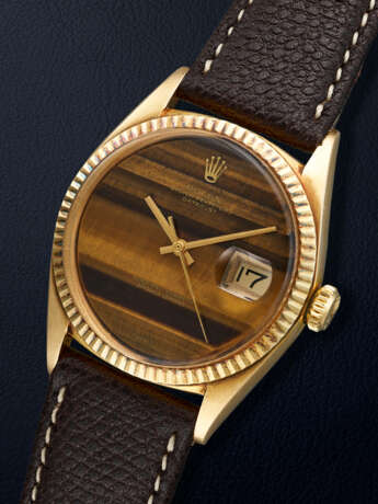ROLEX, YELLOW GOLD 'DATEJUST', REF. 1601 - photo 2