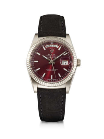 ROLEX, WHITE GOLD 'DAY-DATE', REF. 118139 - photo 1