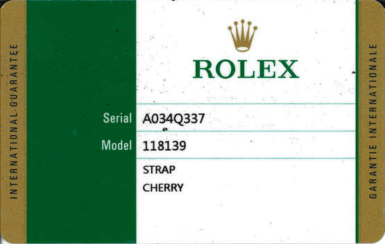 ROLEX, WHITE GOLD 'DAY-DATE', REF. 118139 - photo 5