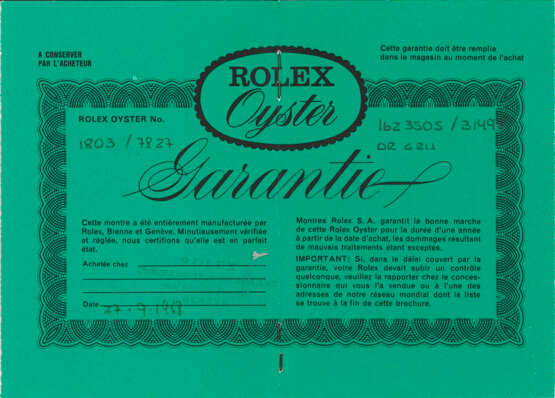 ROLEX, WHITE GOLD 'DAY-DATE', REF. 1803 - Foto 5