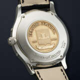 JAEGER-LECOULTRE, STAINLESS STEEL TRIPLE CALENDAR WRISTWATCH, REF. 1480.8.87 - photo 3