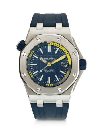 AUDEMARS PIGUET, STAINLESS STEEL ‘ROYAL OAK OFFSHORE DIVER’, REF. 15710ST - photo 1