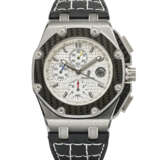 AUDEMARS PIGUET, LIMITED EDITION TITANIUM AND CARBON FIBER “ROYAL OAK OFFSHORE JUAN PABLO MONTOYA”, REF. 26030IO - photo 1