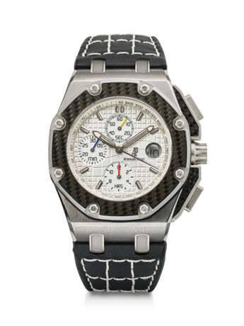 AUDEMARS PIGUET, LIMITED EDITION TITANIUM AND CARBON FIBER “ROYAL OAK OFFSHORE JUAN PABLO MONTOYA”, REF. 26030IO - photo 1