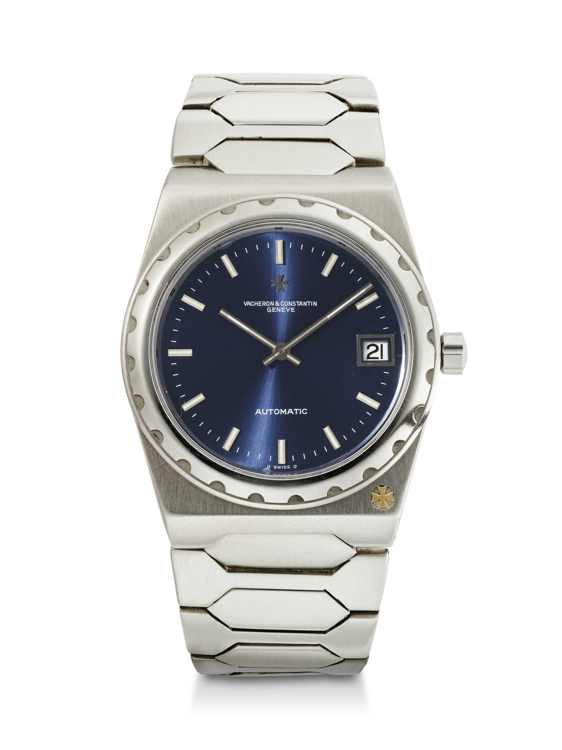VACHERON CONSTANTIN, STAINLESS STEEL '222', REF. 44018/411A VACHERON CONSTANTIN, STAINLESS STEEL '222', REF. 44018/411A