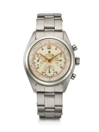 ROLEX, RARE STAINLESS STEEL 'PRE-DAYTONA', REF. 6034 - photo 1