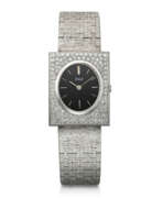Piaget. PIAGET, LADY'S WHITE GOLD AND DIAMOND-SET BRACELET WATCH, REF. 918 A6