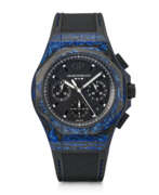 Girard-Perregaux. GIRARD-PERREGAUX, LIMITED EDITION BLUE CARBON GLASS 'LAUREATO ABSOLUTE ROCK', REF. 81060
