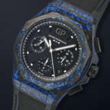GIRARD-PERREGAUX, LIMITED EDITION BLUE CARBON GLASS 'LAUREATO ABSOLUTE ROCK', REF. 81060 - photo 2