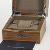 GIRARD-PERREGAUX, LIMITED EDITION BLUE CARBON GLASS 'LAUREATO ABSOLUTE ROCK', REF. 81060 - photo 4