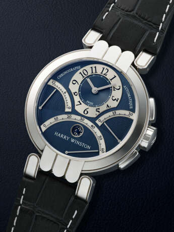 HARRY WINSTON, WHITE GOLD 'PREMIER EXCENTER', REF. 200-MCRA39W - фото 2