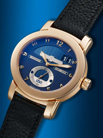 ULYSSE NARDIN, LIMITED EDITION OVAL PINK GOLD 'ANNIVERSARY 160', REF. 1602-100 - photo 2