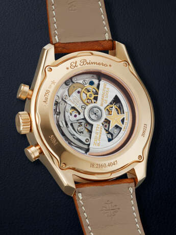 ZENITH, PINK GOLD 'EL PRIMERO CHRONOMASTER', REF. 18.2160.4047 - photo 3