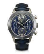 Titane. MONTBLANC, LIMITED EDITION TITANIUM ' 1858 GEOSPHERE CHRONOGRAPH 0 OXYGEN', REF. MB129624