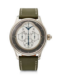 JAQUET DROZ, WHITE GOLD MONOPUSHER CHRONOGRAPH, REF. J007634