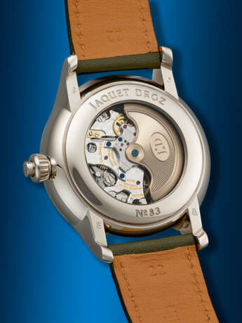 JAQUET DROZ, WHITE GOLD MONOPUSHER CHRONOGRAPH, REF. J007634 - photo 3
