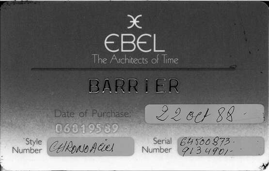 EBEL, STAINLESS STEEL '1911', REF. 9134901 - Foto 5