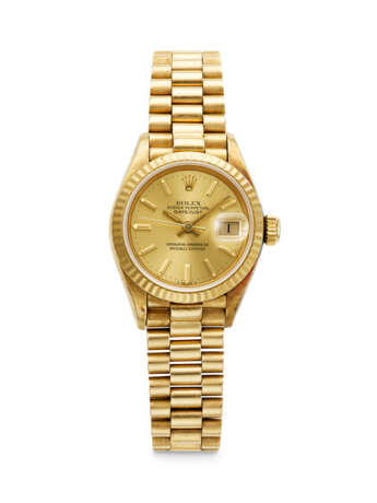 ROLEX, YELLOW GOLD ‘DATEJUST’, REF. 69178 - photo 1