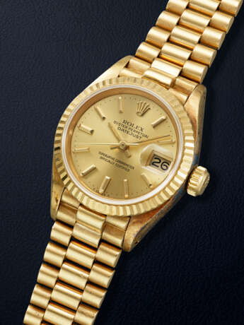 ROLEX, YELLOW GOLD ‘DATEJUST’, REF. 69178 - photo 2