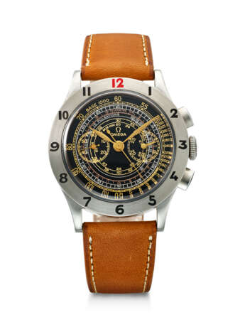 OMEGA, STAINLESS STEEL 'THE MUSEUM COLLECTION NUMBER THREE ‘OFFICERS 1945'', REF. 5702.50.02 - photo 1