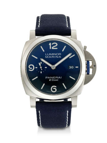 PANERAI, UNIQUE eSTAINLESS STEEL 'LUMINOR MARINA eSTEEL', REF. PAM01157 - photo 1