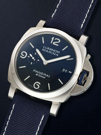 PANERAI, UNIQUE eSTAINLESS STEEL 'LUMINOR MARINA eSTEEL', REF. PAM01157 - photo 2