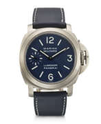 Titane. PANERAI, LIMITED EDITION TITANIUM 'LUMINOR AMERIGO VESPUCCI', REF. PAM82