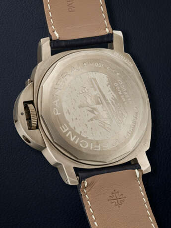 PANERAI, LIMITED EDITION TITANIUM 'LUMINOR AMERIGO VESPUCCI', REF. PAM82 - Foto 3