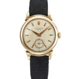 PATEK PHILIPPE, PINK GOLD WRISTWATCH WITH SCROLL LUGS, REF. 1491 - фото 1