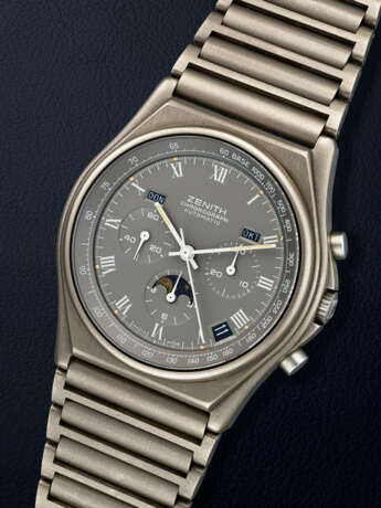 ZENITH, TITANIUM 'PORT ROYAL', REF. 95.0100.418 - photo 2