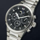 IWC, STAINLESS STEEL 'AQUATIMER PERPETUAL CALENDAR', REF. 3756 - photo 2