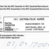 IWC, TITANIUM 'INGENIEUR MERCEDES-AMG EDITION', REF. 3227-03 - photo 5