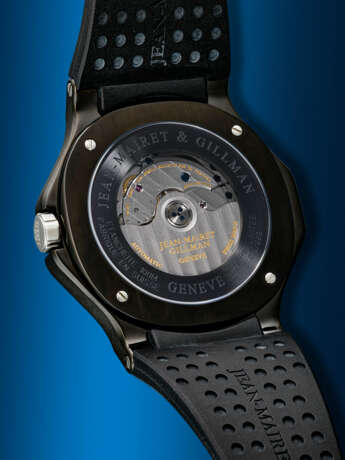 JEAN-MAIRET & GILLMAN, LIMITED EDITION PVD-COATED STAINLESS STEEL 'SPORT GMT' - photo 3