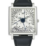 JEAN-MAIRET & GILLMAN, LIMITED EDITION STAINLESS STEEL MULTI TIME-ZONE WRISTWATCH - Foto 1