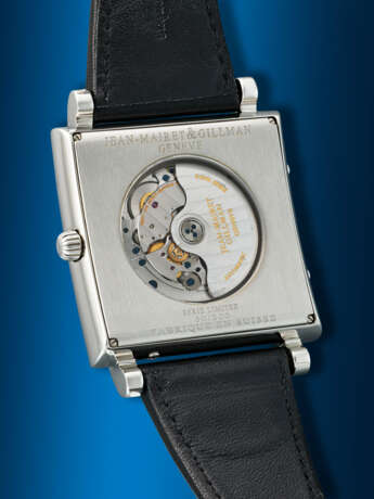 JEAN-MAIRET & GILLMAN, LIMITED EDITION STAINLESS STEEL MULTI TIME-ZONE WRISTWATCH - Foto 3