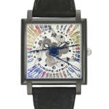 JEAN-MAIRET & GILLMAN, LIMITED EDITION PVD-COATED STAINLESS STEEL MULTI TIME-ZONE WRISTWATCH - фото 1