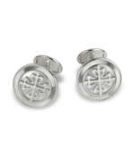 Patek Philippe. PATEK PHILIPPE, PAIR OF WHITE GOLD CUFFLINKS